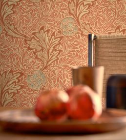 Apple Wallpaper by Morris & Co Honey Gold