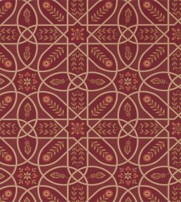 Brophy Trellis Wallpaper by Morris & Co Russet Gold