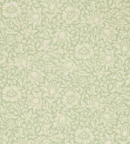 Mallow Wallpaper by Morris & Co Apple Green