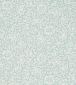 Mallow Wallpaper by Morris & Co Chalk Duck Egg