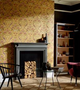 Seasons By May Wallpaper by Morris & Co Saffron