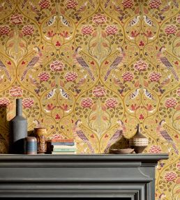 Seasons By May Wallpaper by Morris & Co Saffron