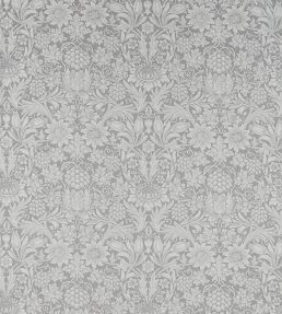 Pure Sunflower Fabric by Morris & Co Dove