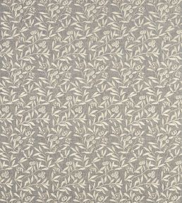 Pure Arbutus Embroidery Fabric by Morris & Co Inky Grey