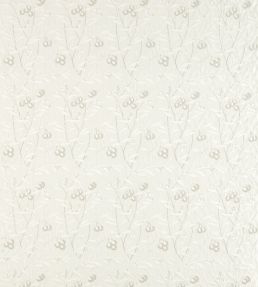 Pure Arbutus Embroidery Fabric by Morris & Co White Clover