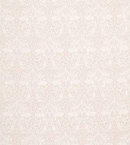 Pure Brer Rabbit Weave Fabric by Morris & Co Faded Sea Pink