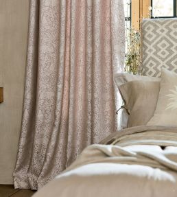 Pure Brer Rabbit Weave Fabric by Morris & Co Faded Sea Pink