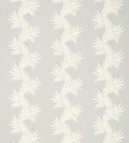 Pure Marigold Trail Embroidery Fabric by Morris & Co Lightish Grey