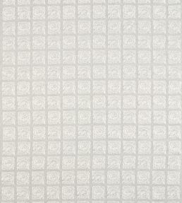Pure Scroll Embroidery Fabric by Morris & Co Lightish Grey