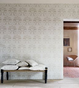 Pure Brer Rabbit Wallpaper by Morris & Co White Clover