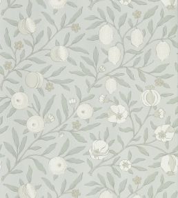 Pure Fruit Wallpaper by Morris & Co Grey Blue
