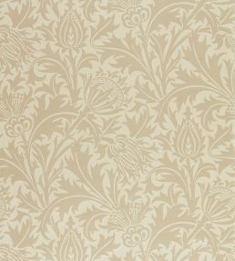 Pure Thistle Wallpaper by Morris & Co Linen