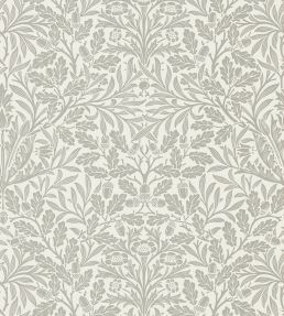 Pure Acorn Wallpaper by Morris & Co Ecru/Pewter