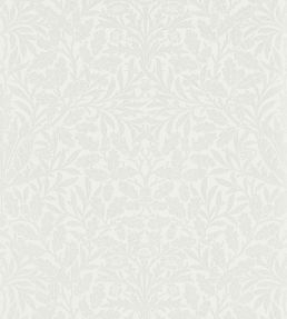 Pure Acorn Wallpaper by Morris & Co Chalk/Silver