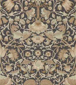 Pure Lodden Wallpaper by Morris & Co Charcoal/Gold
