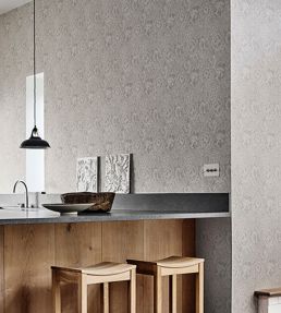 Pure Poppy Wallpaper by Morris & Co Cream/Gold