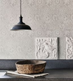 Pure Poppy Wallpaper by Morris & Co Cream/Gold