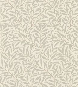 Pure Willow Bough Wallpaper by Morris & Co Ecru/Silver