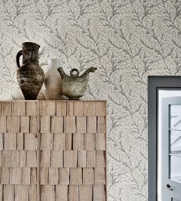 Pure Willow Bough Wallpaper by Morris & Co Eggshell/Chalk