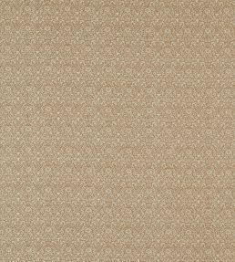 Bellflowers Weave Fabric by Morris & Co Wheat