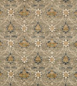 Montreal Velvet Fabric by Morris & Co Grey/Charcoal