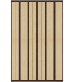 Layered Morrisstudio Racer Stripe rug Margarine MSRSMG140200 Margarine