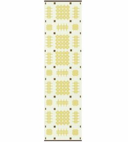 Layered Morrisstudio Ryg Runner rug Dandelion MSRYDL75240 Dandelion