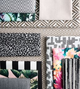 Morro Fabric by Clarke & Clarke Linen