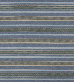 Morro Stripe Fabric by Jane Churchill Blue