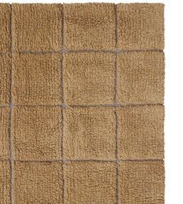 Lorena Canals Mosaic Runner rug Ochre WO-MOSAIC-OCH-R Ochre