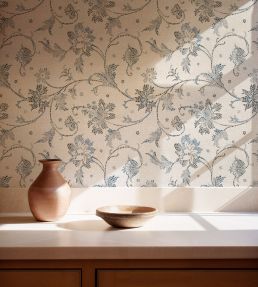 Mosaicum Wallpaper by Coordonne Aqua