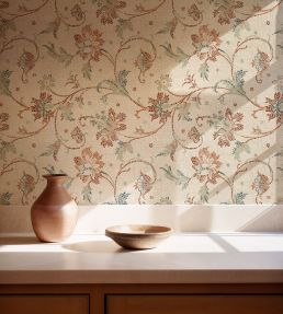 Mosaicum Wallpaper by Coordonne Clay