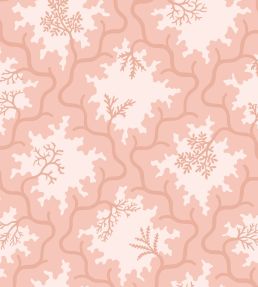 Moss Trellis Wallpaper by Cole & Son Soft Coral & Shell Pink