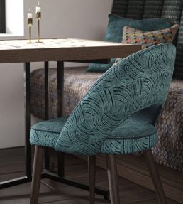 Moulin Fabric by Warwick Graphite