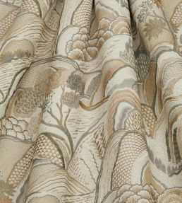 Mount Edo Fabric by Liberty Pewter