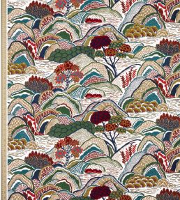 Mount Stitch in Burleigh Fabric by Liberty Acacia