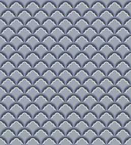 Mount Temple Small Wallpaper by GP & J Baker Blue