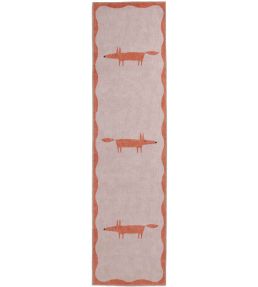 Scion Mr Fox Runner rug Pink/Terra SMRFOXPIKT6123 Pink/Terra
