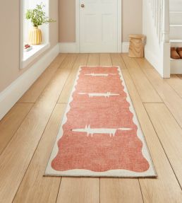 Scion Mr Fox Runner rug Terra/Beige SMRFOXTERBGE6123 Terra/Beige