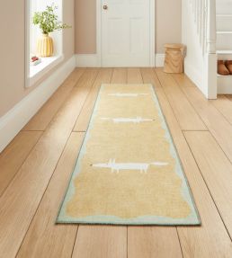 Scion Mr Fox Runner rug Yellow/White SMRFOXYELWHT6123 Yellow/White