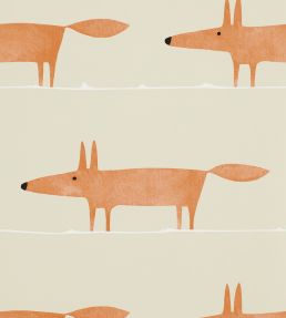 Mr Fox Wallpaper by Scion Ginger