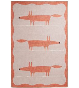 Scion Mr Fox rug Pink/Terra SMRFOXPIKT7615 Pink/Terra