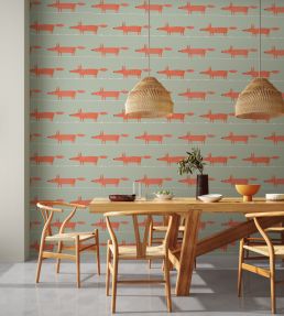 Mr Fox Wallpaper by Scion Sage / Poppy