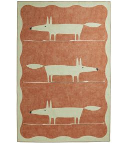 Scion Mr Fox rug Terra/Beige SMRFOXTERBGE7615 Terra/Beige