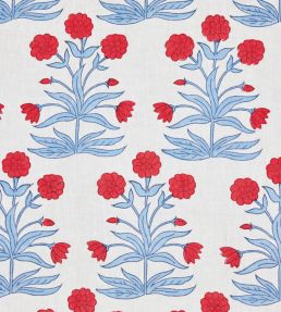 Mughal Fabric by Molly Mahon Crimson Sky