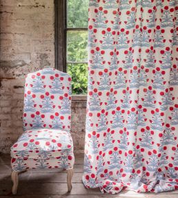 Mughal Fabric by Molly Mahon Crimson Sky