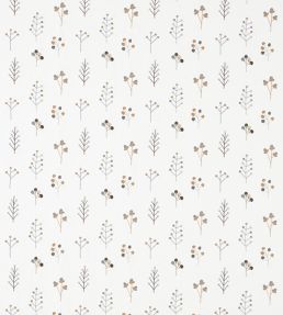 Mukula Fabric by Scion Slate / Biscuit / Charcoal