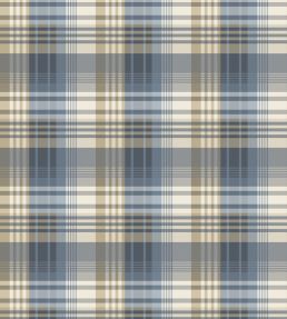 Mulberry Ancient Tartan Wallpaper by Mulberry Home Indigo