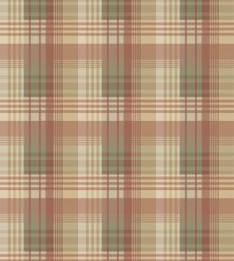 Mulberry Ancient Tartan Wallpaper by Mulberry Home Lovat / Red
