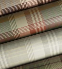 Mulberry Ancient Tartan Wallpaper by Mulberry Home Mulberry
